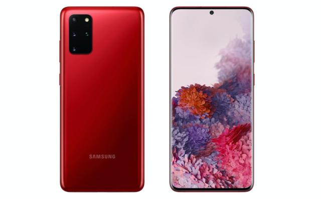 三星发布Galaxy S20+ 5G馥郁红正式发布 售价7999元
