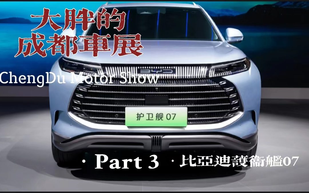 大胖的成都车展 part3 比亚迪护卫舰07
