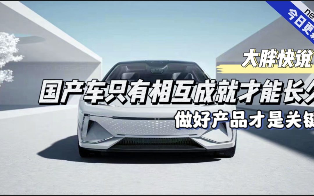 大胖快说|国产相互成就才能长久 做好产品才是根本