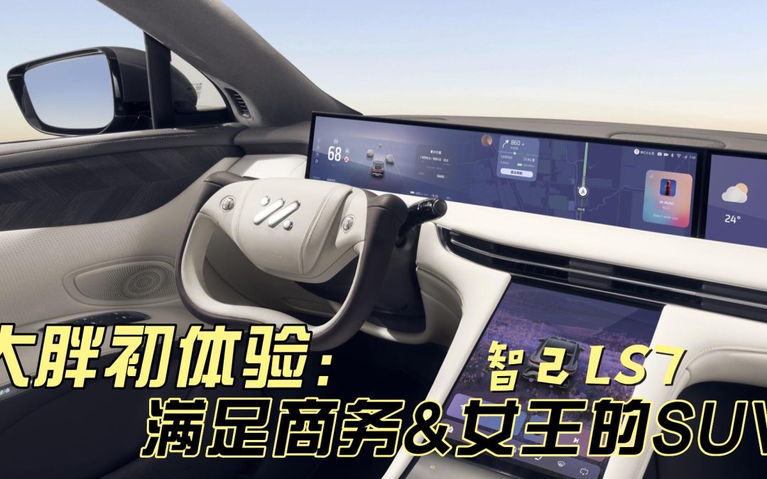 大胖初体验|美貌与实用并存的性能SUV 智己LS7