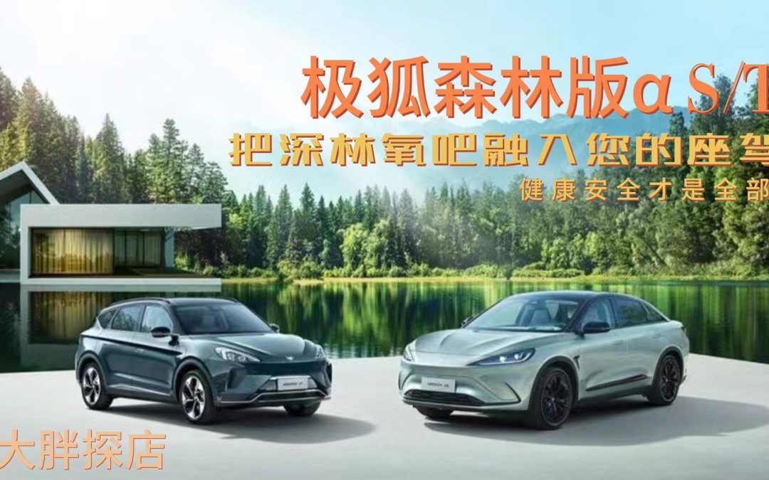 大胖探店|极狐森林版α S&T 把森林融入座舱的座驾