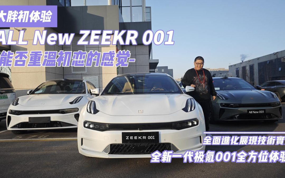 大胖初体验|老瓶装新酒 极氪001给你来一次改头换面