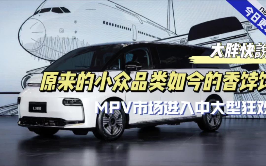 大胖快说|细分市场的新宠 中大MPV成为家庭主流