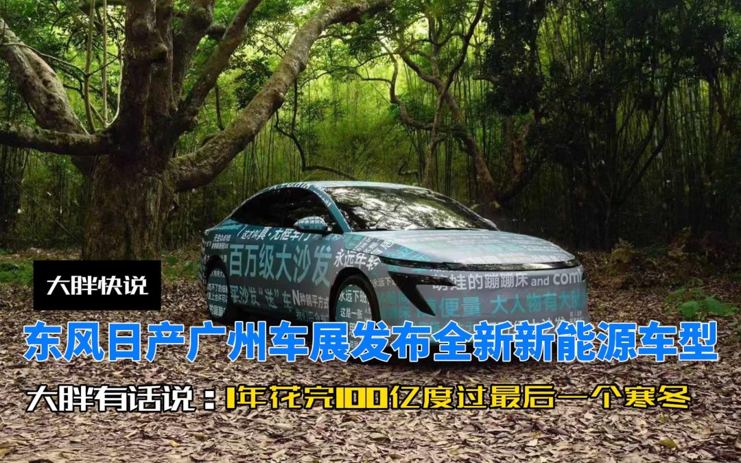 东风日产广州车展发布新能源新车 希望成为品牌最后一个冬天