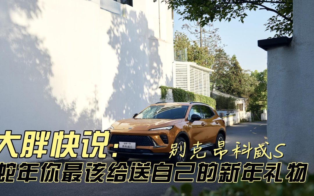 大胖快说 蛇年你最该给送自己的新年礼物 别克昂科威S