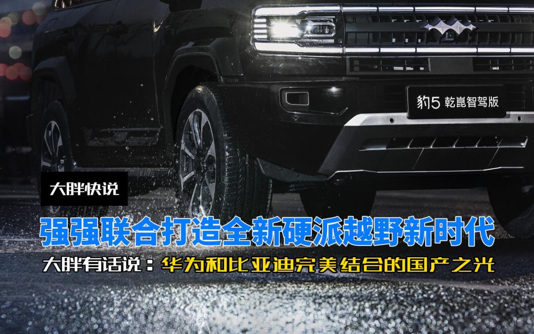 大胖快说 乾菎与天神之眼的碰撞 打造完美国产之光 豹5乾菎智驾版