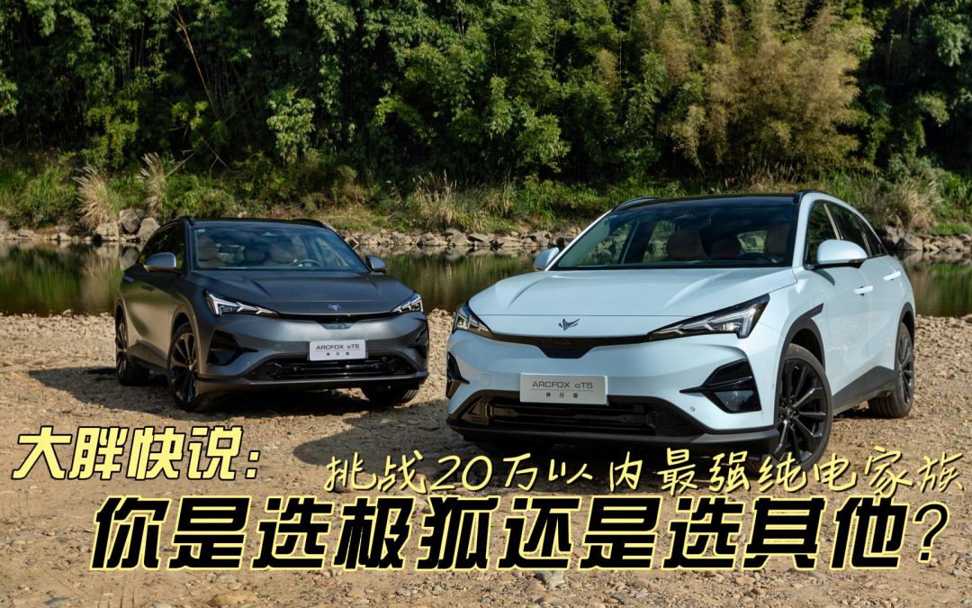 大胖快说 挑战20万以内纯电家族 你是选极狐还是其他