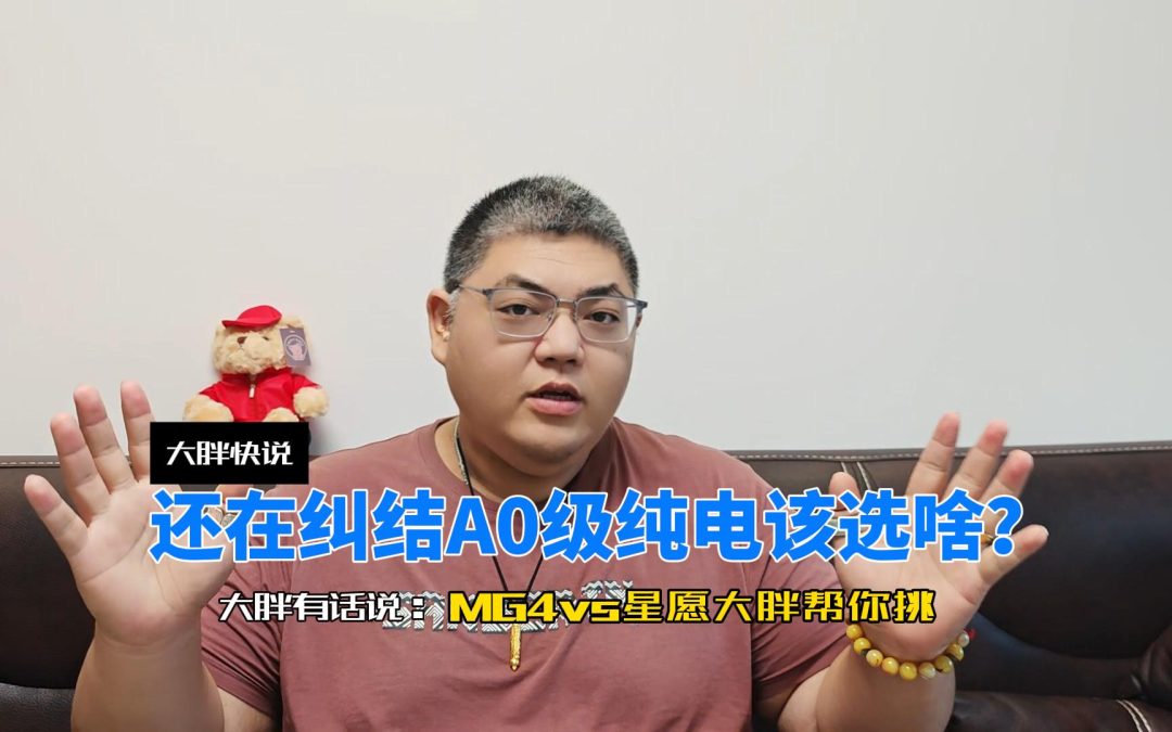 大胖快说 A0级纯电到底该选谁 吉利星愿与名爵MG4大胖帮你选