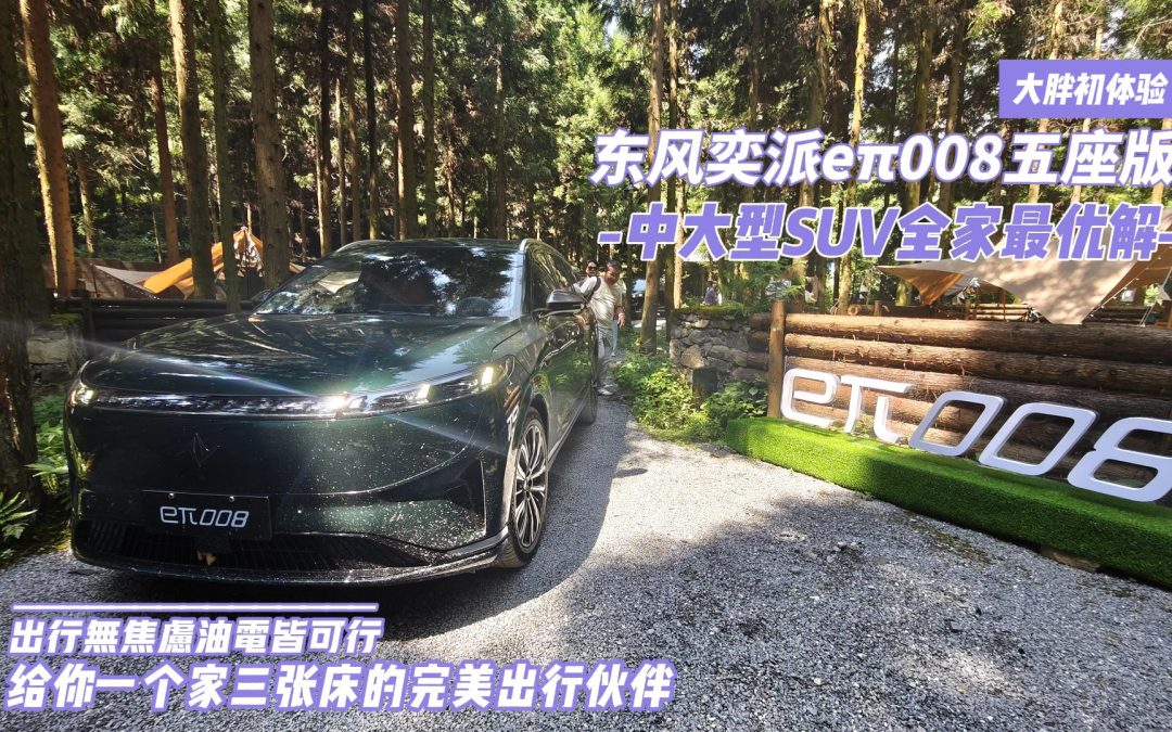 大胖初体验 给你一个家三张床完美出行伙伴 东风奕派eπ008五座版