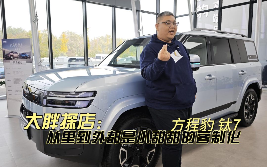 大胖探店 从里到外都是甜甜的客制化 方程豹钛7