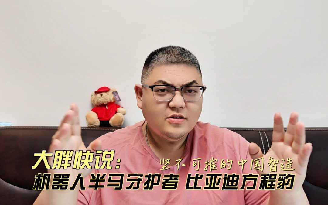 大胖快说 坚不可摧的中国智造 方程豹凭硬核实力护航机器人半马