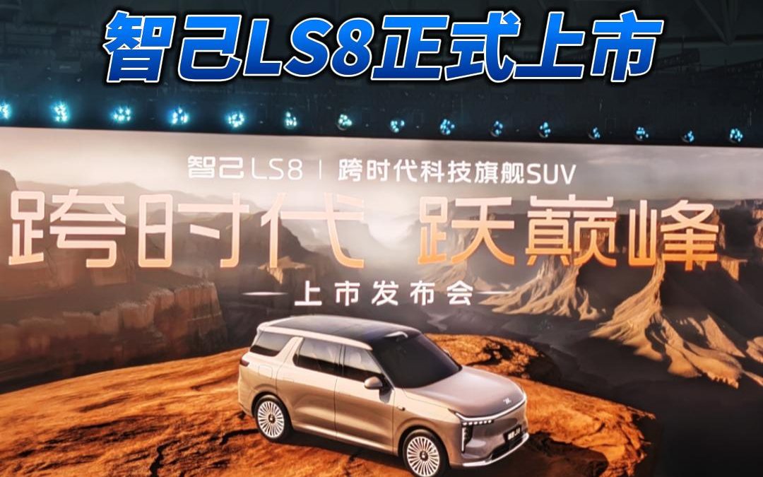 梅子叨倒车 智己LS8正式上市 24.98万元起