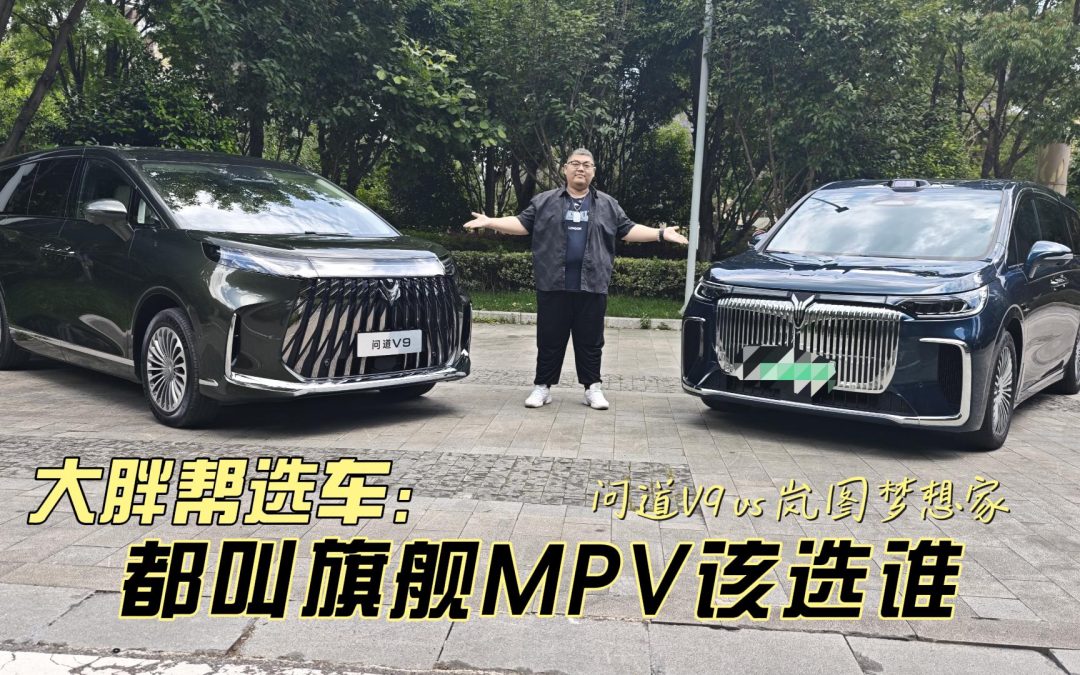 大胖帮选车 极狐问道V9vs岚图梦想家 都叫旗舰MPV该选啥