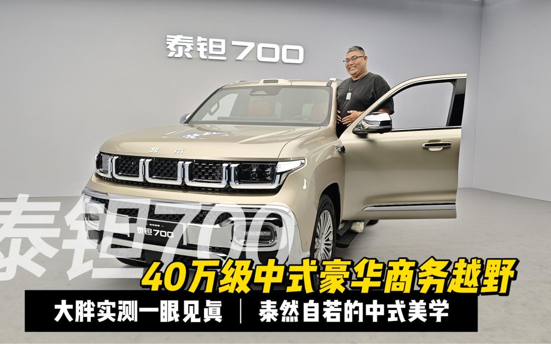 大胖初体验 泰钽700 40万中式豪华商务越野一眼见真