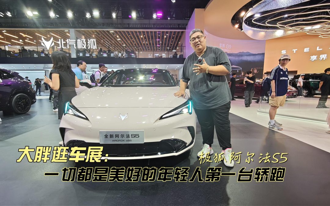 大胖逛车展 极狐阿尔法S5 一切皆美好的家用纯电轿跑