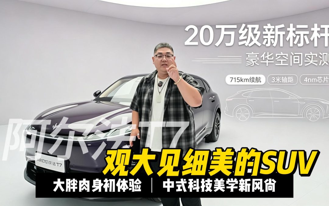 大胖初体验 极狐阿尔法T7 观大见细美的SUV典范