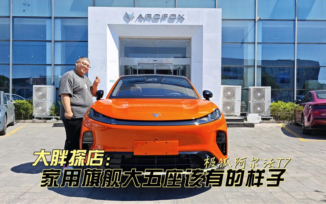 大胖探店 极狐阿尔法T7 家用旗舰大五座该有的样子