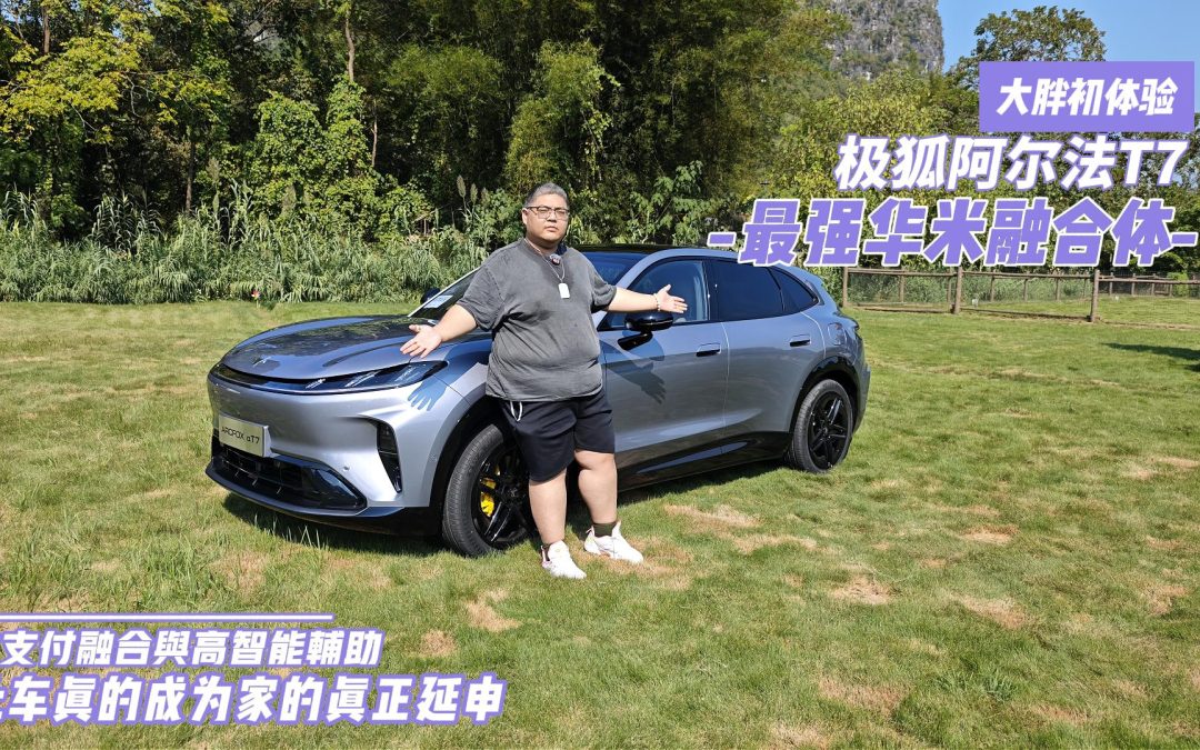 大胖初体验 极狐阿尔法T7顶流智驾与大支付的融合 让车成家